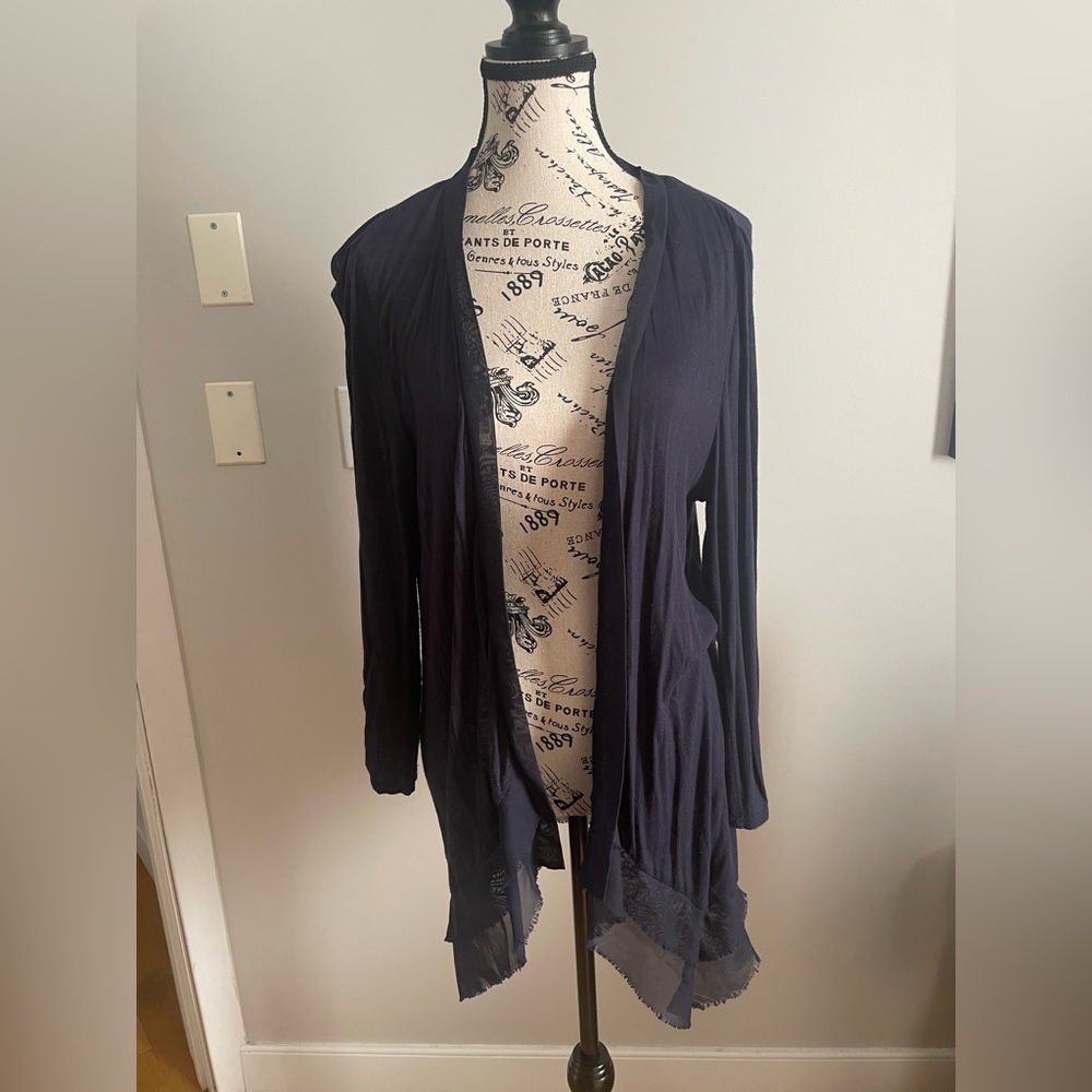 Blue Cardigan